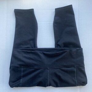 Fabletics PowerHold Black Leggings High Rise 2X Stretch Athletic Gym Yoga